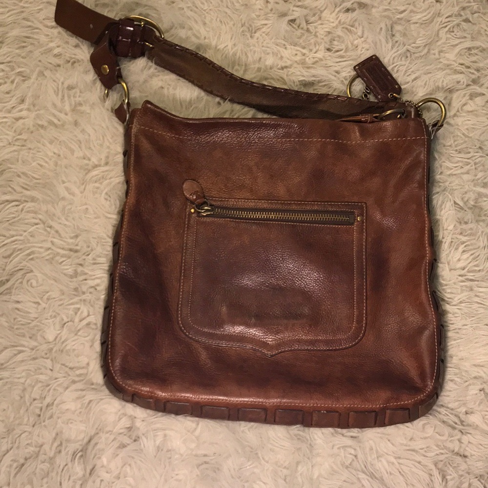 COACH Brown Leather Tote-bag